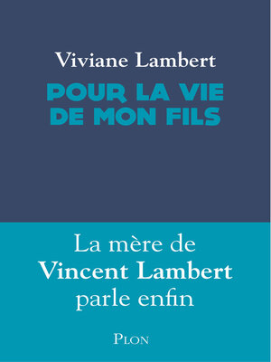 cover image of Pour la vie de mon fils